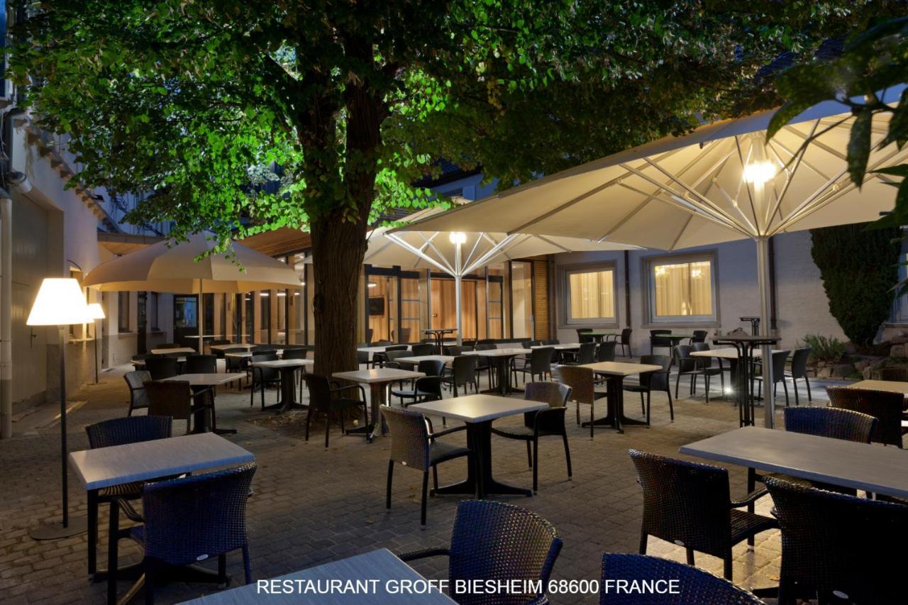 Aux Deux Clefs Hostellerie Groff Biesheim Εξωτερικό φωτογραφία