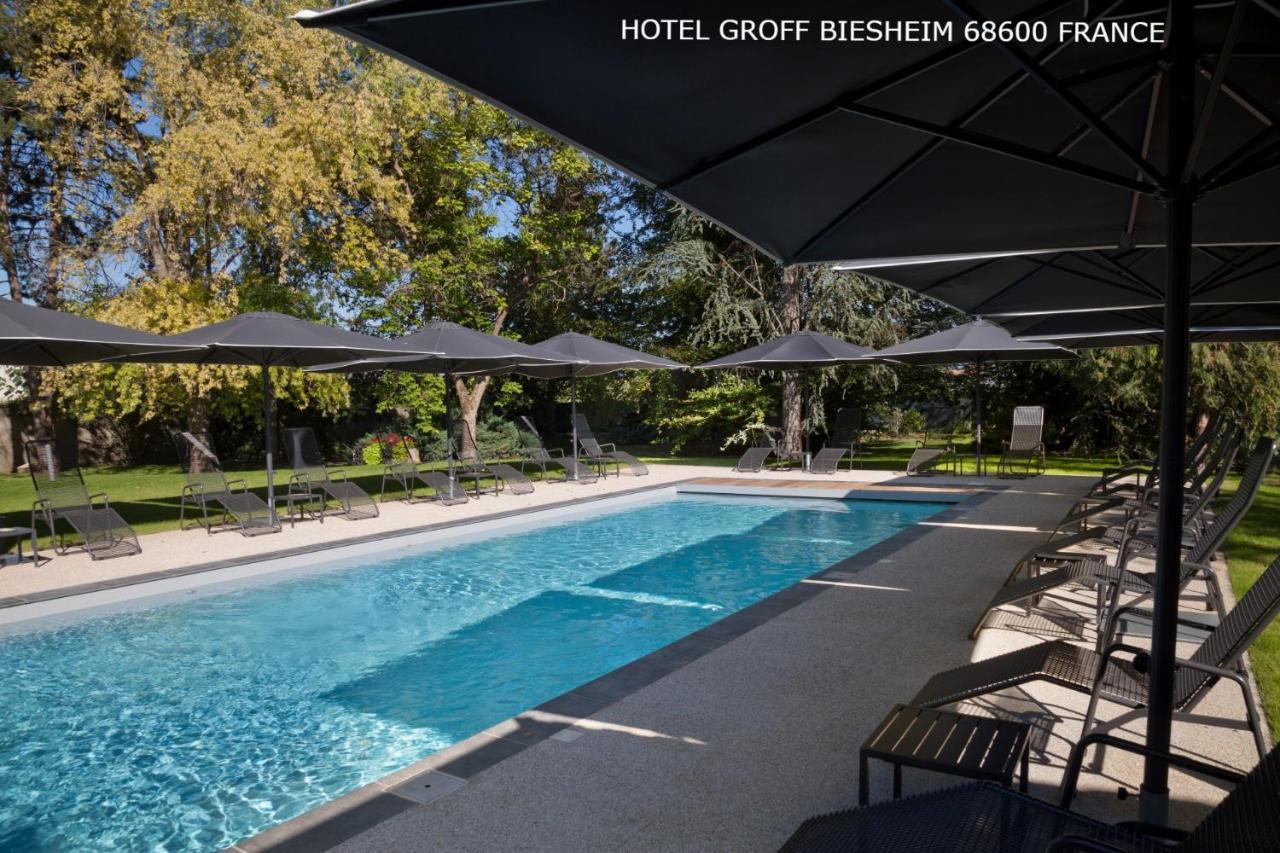 Aux Deux Clefs Hostellerie Groff Biesheim Εξωτερικό φωτογραφία