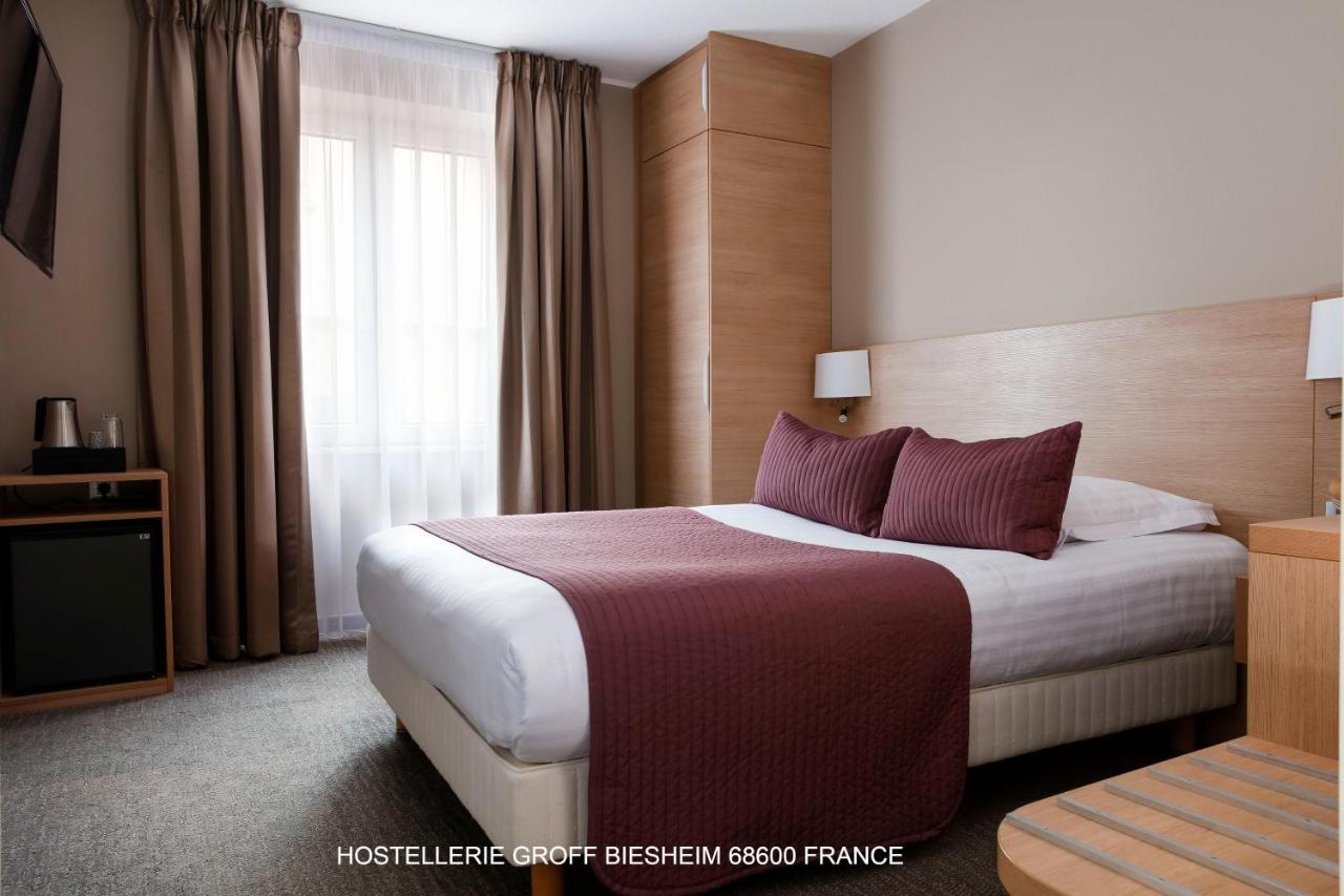 Aux Deux Clefs Hostellerie Groff Biesheim Εξωτερικό φωτογραφία