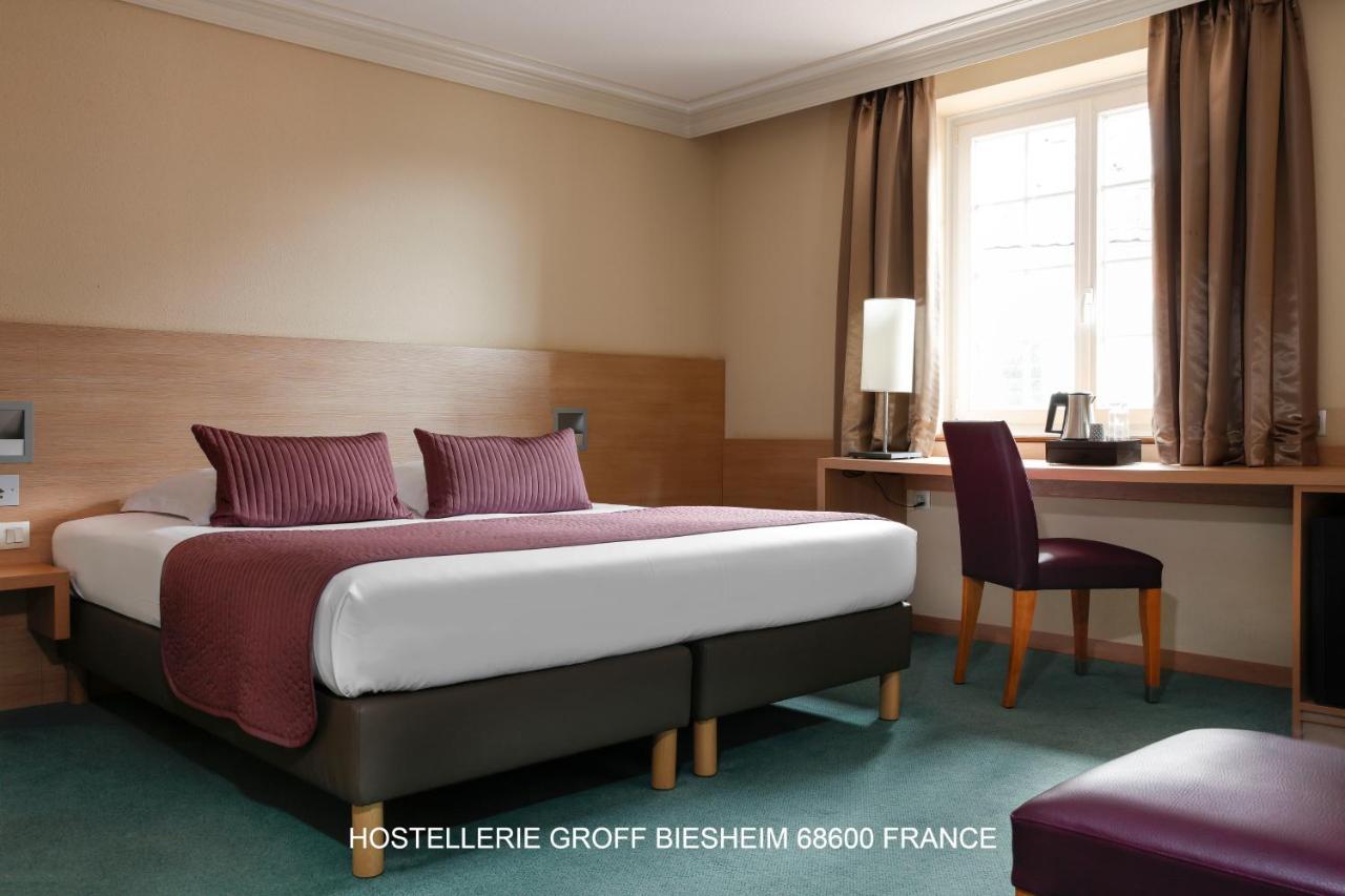 Aux Deux Clefs Hostellerie Groff Biesheim Εξωτερικό φωτογραφία